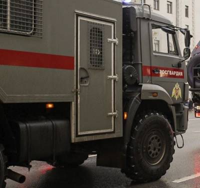 Автозак столкнулся с легковушкой в на Тверской улице в Москве