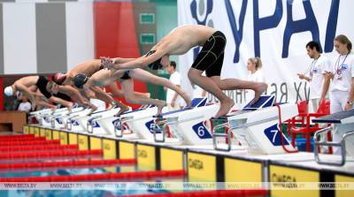 Минские пловцы выиграли эстафету вольным стилем на чемпионате Беларуси