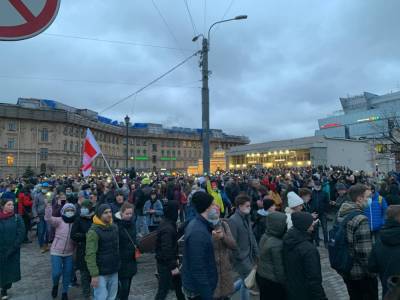 Петербуржец пожаловался на избиение во время митинга