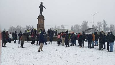 ОМОН разогнал протестный митинг в Петрозаводске