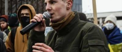 Активисту Ратушному отменили домашний арест за участие в акции за Стерненко под Офисом президента