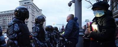 В ГУ МВД сообщили о 6 тысячах участников незаконной акции в Москве