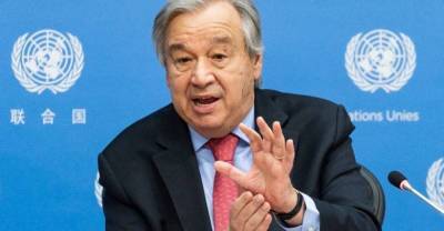 Генсек ООН в разговоре с Зеленским призвал избегать эскалации конфликта на Украине