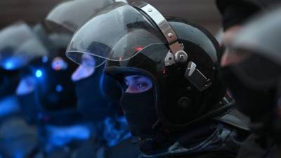 МВД России назвало количество участников незаконных митингов