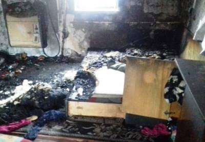 Под Черниговом в страшном пожаре погиб ребенок, за жизнь второго бьются врачи