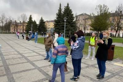 Около 50 человек приняли участие в несанкционированном митинге в Пскове