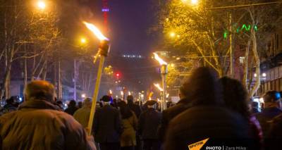 В Ереване пройдет традиционное факельное шествие памяти жертв Геноцида армян