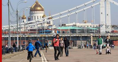 В Москве 22 апреля ожидается потепление