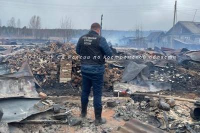 Одинокая костромская пенсионерка погибла при пожаре в поселке Лажборовица Вохомского района