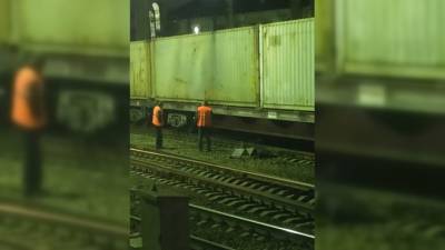 Грузовой поезд сбил двух человек в Екатеринбурге