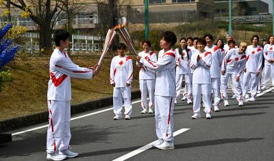 В Японии выявили случай ковида на эстафете олимпийского огня