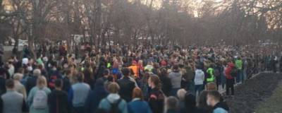 В Челябинске несогласованный митинг прошел с задержаниями