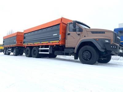 Дорожный самосвал-зерновоз «Урал-NEXT» перевезет сельскохозяйственные грузы