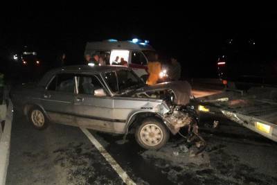 В Курганской области водитель погиб при столкновении с полуприцепом