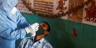 В Индии обнаружили рекордное количество случаев заражения коронавирусом