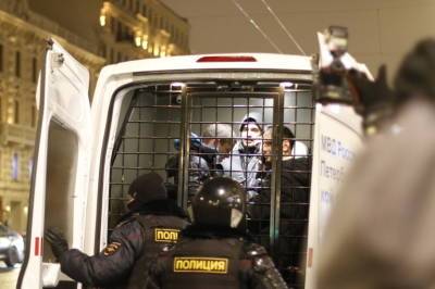 Петербург лидирует по числу задержаний на вчерашней акции протеста