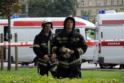 В Санкт-Петербурге произошел пожар в жилом доме