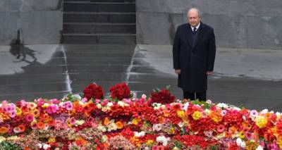 Саркисян направил мировым лидерам письма по случаю 106-й годовщины Геноцида армян