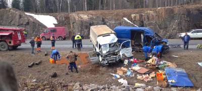 На трассе в Карелии в страшной аварии погибли три человека (ФОТО)