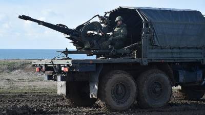 Шойгу оценил результаты военных учений в Крыму