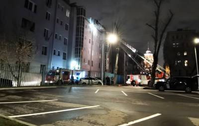 Жильцы рассказали о пожаре в доме на Пятницкой улице