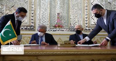 Джавад Зариф - Хасан Рухани - Иран и Пакистан создают совместный приграничный рынок - dialog.tj - Иран - Пакистан - Тегеран