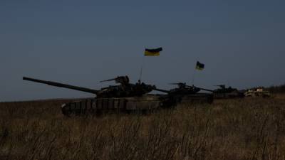 В Донбассе горит военная база ВСУ