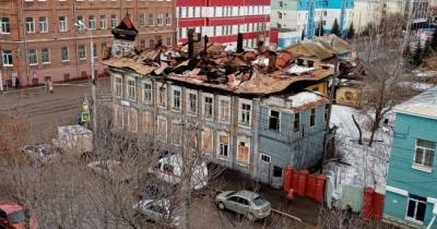 Власти Уфы хотят сохранить сгоревшую усадьбу Бухартовских за 2,8 млн рублей
