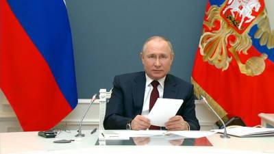 Путин: Россия вносит колоссальный вклад в абсорбирование глобальных выбросов углекислого газа