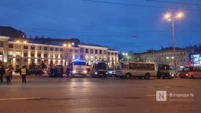 Число задержанных в связи с митингом в Нижнем Новгороде выросло до восьми