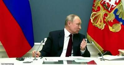 Климатический саммит: выступление Макрона прервали из-за речи Путина (фото, видео)