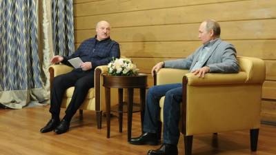 Путин на встрече с Лукашенко оценил отношения России и Белоруссии