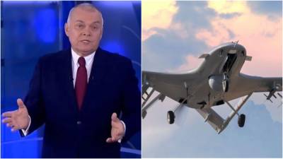 Киселев снова обманул россиян: на этот раз говорится о "могуществе" беспилотников России
