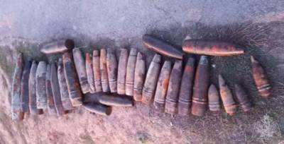 В пруду Удмуртии нашли 32 артиллерийских снаряда