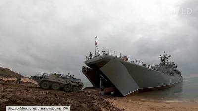 В Крыму кульминацией масштабных военных учений стала защита морского побережья