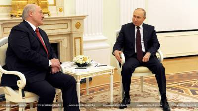 Лукашенко на встрече с Путиным: решения по углублению интеграции будут формализованы осенью