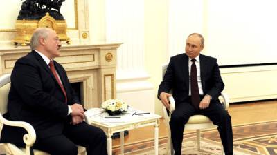 Переговоры Путина и Лукашенко продлились около четырёх часов