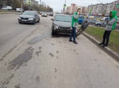 Тройное ДТП случилось на улице Катукова в Липецке