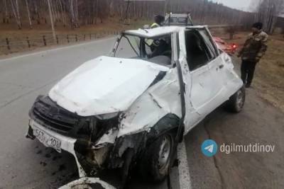 В страшной аварии погибли два жителя Башкирии