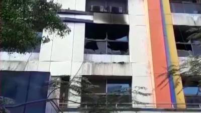 Тринадцать человек погибли при пожаре в госпитале для больных COVID в Индии