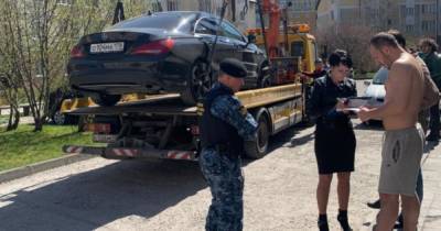 Житель Зеленоградска лишился Mercedes из-за 170 неоплаченных штрафов