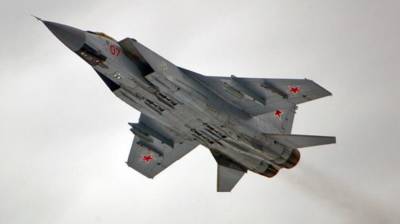 Российский МиГ-31 поднимался на перехват самолета-разведчика США