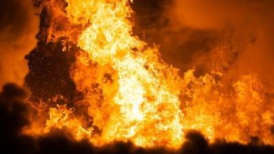 Природный пожар открыл в центре Златоуста «ворота в преисподнюю» — видео