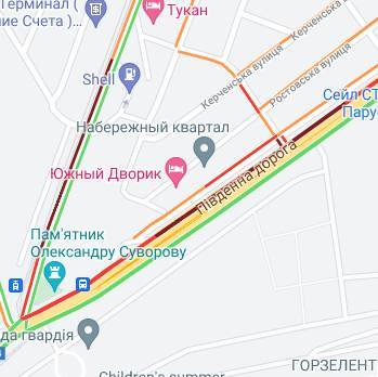Пробки в Одессе: какие дороги "покраснели" 23 апреля? (карта)