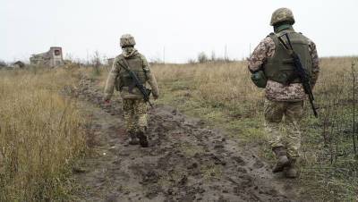 В Киеве сообщили о гибели украинского военного в Донбассе