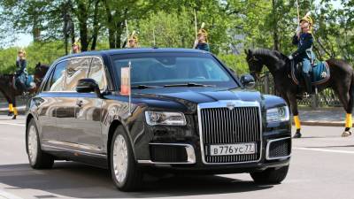 Президентский лимузин Aurus Senat стоит в России 106,9 миллиона рублей