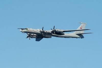 Два противолодочных самолета Ту-142 выполнили плановый полет над Тихим океаном