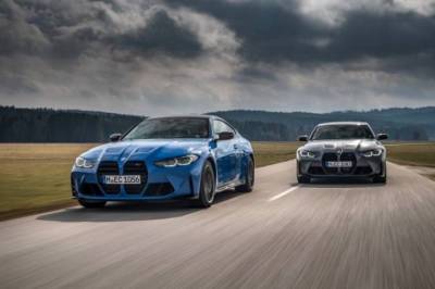 Объявлены цены на BMW M3 и BMW M4 Coupe с системой полного привода M xDrive