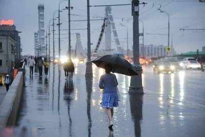 Синоптики прогнозируют рекордные дожди в столице в предстоящую субботу