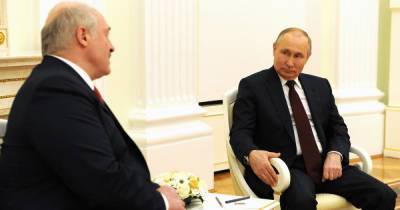 Путин и Лукашенко не обсуждали вопрос о военной базе РФ в Белоруссии